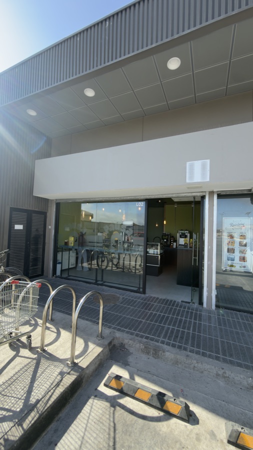 Fachada del local de Açaí Bahía en Caldera